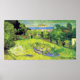 Vincent van Gogh Daubigny's Garden Poster