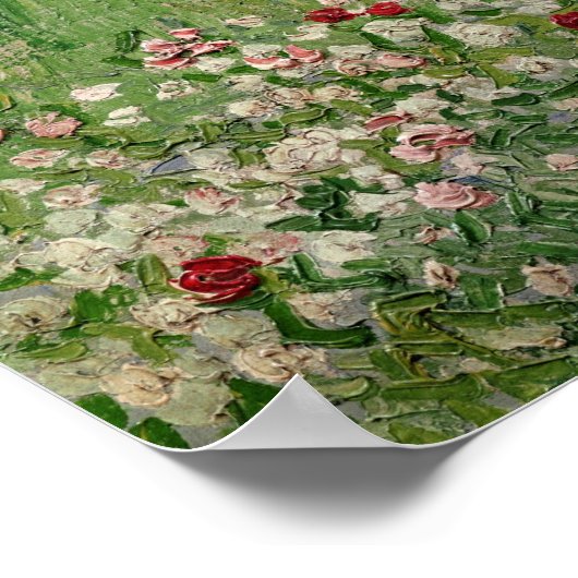 Vincent van Gogh | Daubigny's tuin, 1890 Poster (Hoek)