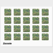 Vincent van Gogh | Daubigny's tuin, 1890 Vierkante Sticker (Vel)