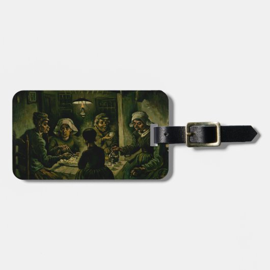 Vincent van Gogh - De aardappel Eaters Bagagelabel (Voorkant horizontaal)