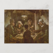 Vincent van Gogh - De aardappel Eaters Briefkaart (Voorkant)