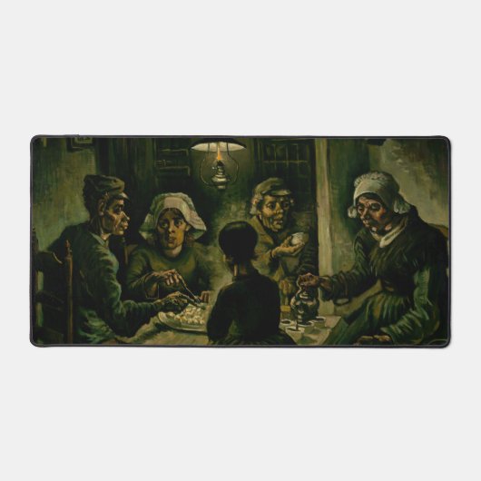 Vincent van Gogh - De aardappel Eaters Bureaumat (Voorkant)