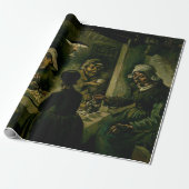 Vincent van Gogh - De aardappel Eaters Cadeaupapier (Uitgerold)