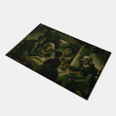 Vincent van Gogh - De aardappel Eaters Deurmat (Schuin)
