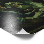 Vincent van Gogh - De aardappel Eaters Foto Afdruk (Hoek)