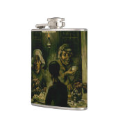 Vincent van Gogh - De aardappel Eaters Heupfles (Links)