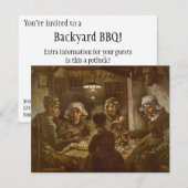 Vincent van Gogh - De aardappel Eaters Kaart (Voorkant / Achterkant)