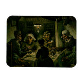 Vincent van Gogh - De aardappel Eaters Magneet (Horizontaal)