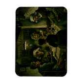 Vincent van Gogh - De aardappel Eaters Magneet (Verticaal)