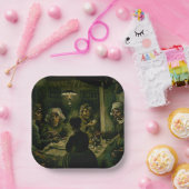 Vincent van Gogh - De aardappel Eaters Papieren Bordje (Feest)