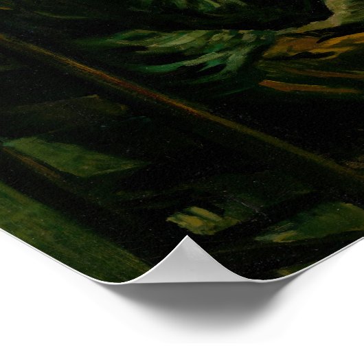 Vincent van Gogh - De aardappel Eaters Poster (Hoek)