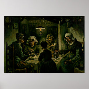 Vincent van Gogh - De aardappel Eaters Poster