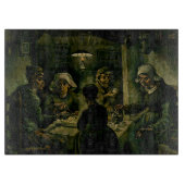 Vincent van Gogh - De aardappel Eaters Snijplank (Voorkant)