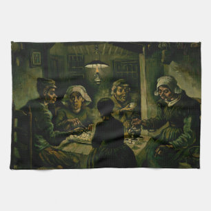 Vincent van Gogh - De aardappel Eaters Theedoek