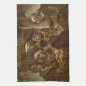 Vincent van Gogh - De aardappel Eaters Theedoek (Verticaal)