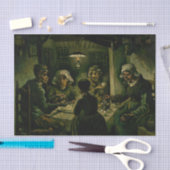 Vincent van Gogh - De aardappel Eaters Tissuepapier (Craft)