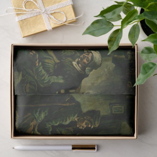 Vincent van Gogh - De aardappel Eaters Tissuepapier (Geschenk)