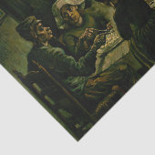 Vincent van Gogh - De aardappel Eaters Tissuepapier (Detail)