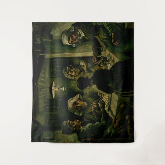 Vincent van Gogh - De aardappel Eaters Wandkleed (Voorkant)