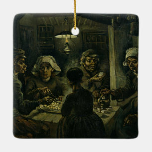 VINCENT VAN GOGH - De aardappeleters 1885 Keramisch Ornament