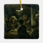 VINCENT VAN GOGH - De aardappeleters 1885 Keramisch Ornament (Voorkant)