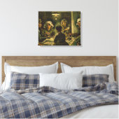 Vincent Van Gogh - de aardappeleters april Canvas Afdruk (Insitu (Slaapkamer))