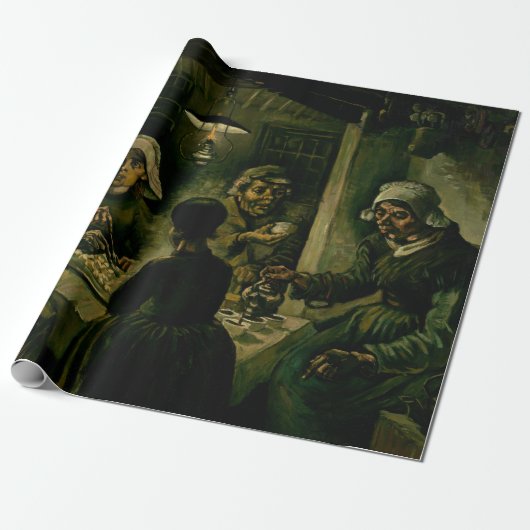 Vincent van Gogh - De Aardappeleters Cadeaupapier (Uitgerold)