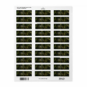 Vincent van Gogh - De Aardappeleters Etiket (Full Sheet)