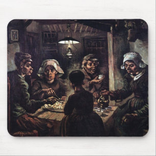 Vincent Van Gogh - De Aardappeleters Fijne Kunst Muismat