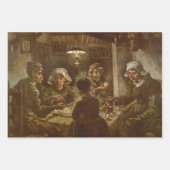 Vincent van Gogh - De Aardappeleters Inpakpapier Vel (Voorkant)