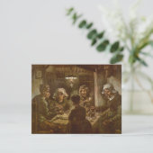 Vincent van Gogh - De Aardappeleters Kaart (Staand voorkant)
