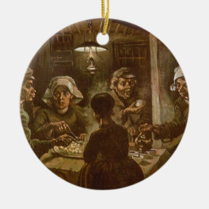 Vincent van Gogh - De Aardappeleters Keramisch Ornament