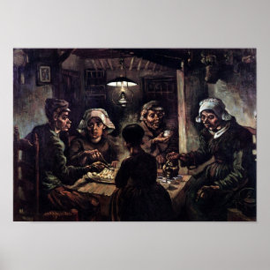 Vincent Van Gogh - De Aardappeleters Kunstschilder Poster