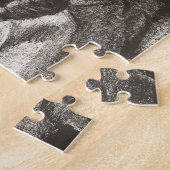 Vincent Van Gogh De Aardappeleters lithografie Legpuzzel (Zijkant)