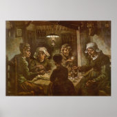 Vincent van Gogh - De Aardappeleters Poster (Voorkant)