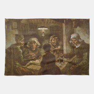 Vincent van Gogh - De Aardappeleters Theedoek