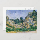 Vincent van Gogh | De Alpilles, 1889 Briefkaart (Voorkant / Achterkant)