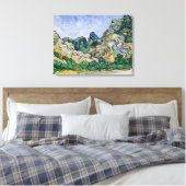 Vincent van Gogh | De Alpilles, 1889 Canvas Afdruk (Insitu (Slaapkamer))