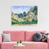 Vincent van Gogh | De Alpilles, 1889 Canvas Afdruk (Insitu (Woonkamer))