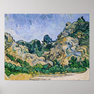 Vincent van Gogh De Alpilles, 1889 Poster
