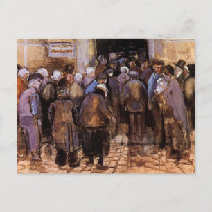 Vincent Van Gogh - De Armen en Geld - Fijne Kunst Briefkaart