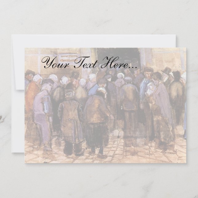 Vincent Van Gogh - de armen en het geld - fijne ku (Voorkant)