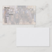 Vincent Van Gogh - de armen en het geld - fijne ku Visitekaartje (Voorkant / Achterkant)