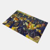 Vincent van Gogh - De ballroom in Arles Deurmat (Schuin)