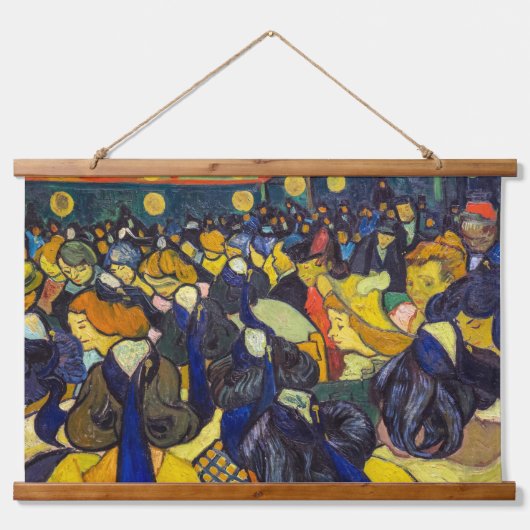 Vincent van Gogh - De ballroom in Arles Hangend Wandkleed (Voorkant)