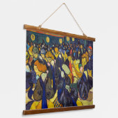 Vincent van Gogh - De ballroom in Arles Hangend Wandkleed (Gebogen)
