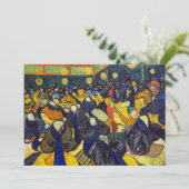 Vincent van Gogh - De ballroom in Arles Kaart (Staand voorkant)