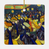 Vincent van Gogh - De ballroom in Arles Keramisch Ornament (Achterkant)