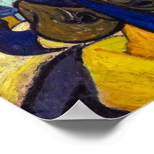 Vincent van Gogh - De ballroom in Arles Poster (Hoek)