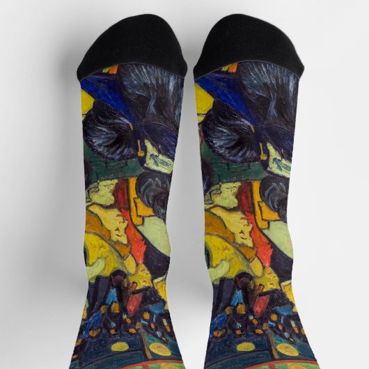 Vincent van Gogh - De ballroom in Arles Sokken (Top)